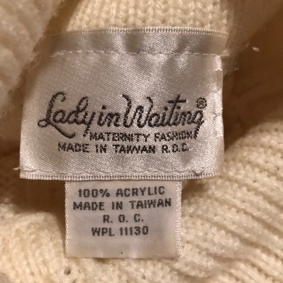 Long turtleneck sweater maternity - Picture 2 of 6